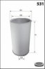 MECAFILTER FA1440 Secondary Air Filter